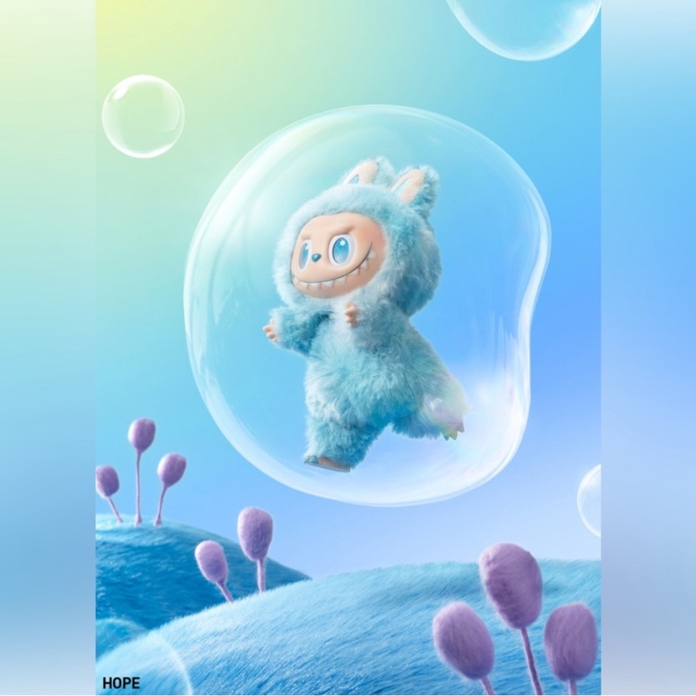 Authentic Pop Mart Big Into Energy Labubu - Hope